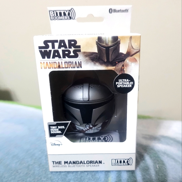 Star Wars Mandalorian Bitty Boomer Wireless Bluetooth Speaker - Picture 1 of 6